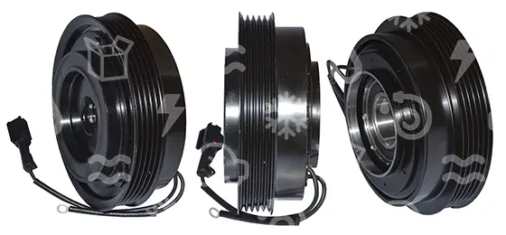 spojka pro kompresor HALLA HS15/18, 124mm, 12V, PV5, 30x55x23mm
